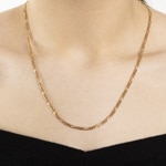 Figarokette 750/18 K Gelbgold 2.9mm - 1143.09322