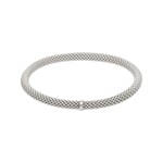 Flex-Armband 750/18 K Weissgold