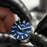 Fortis Marinemaster M-40 Ocean Blue Block Bracelet - F8120029