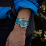 Fortis Marinemaster M-40 Serenity Blue Horizon Strap - F8120003