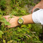 Fortis Marinemaster M-40 Woodpecker Green Horizon Strap - F8120007