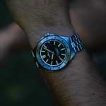 Fortis Marinemaster M-44 Chronometer Black Resin Block Bracelet - F8120018