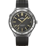 Fortis Marinemaster M-44 Chronometer Black Resin Horizon Strap