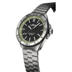 Fortis Marinemaster M-44 Chronometer Woodpecker Green Block Bracelet - F8120020