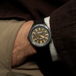 Fortis Marinemaster M-44 DLC Black Resin Horizon Strap - F8120031