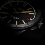 Fortis Marinemaster M-44 DLC Black Resin Horizon Strap - F8120031