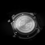 Fortis Marinemaster M-44 DLC Black Resin Horizon Strap - F8120031