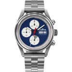 Fortis Stratoliner S-41 Blue Japan Block Bracelet