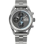 Fortis Stratoliner S-41 Cosmic Gray Block Bracelet