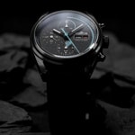 Fortis Stratoliner S-41 Gravity Black Hybrid Strap - F2340018