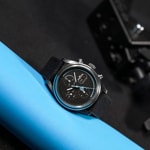 Fortis Stratoliner S-41 Gravity Black Hybrid Strap - F2340018