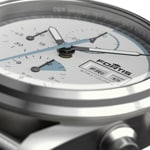 Fortis Stratoliner S-41 White Dust Block Bracelet - F2340006