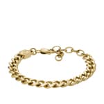 Fossil Chain Bracelet Bold Chains Gold