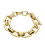 Fossil Bracelet Heritage D-Link Gold