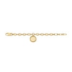 Fossil Bracelet Heritage Legacy Charm Doré - JF04801710