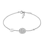 Fossil Armband Sterling Silver Floral - JFS00463040