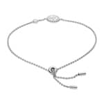 Fossil Bracelet Sterling Silver Glitz - JFS00519040