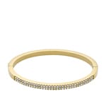 Fossil Armreif Ellis Pavé Glitz Edelstahl Goldig