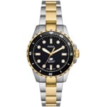Fossil Blue Dive Lady Bicolor / Schwarz 36mm