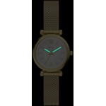 Fossil Carlie Mini Mesh Goldig / Perlmutt - ES5462