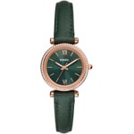 Fossil Carlie Mini Rosé / Grün - ES5370