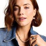 Fossil Hoop earrings Heritage Pearl D-Link - JF04730710