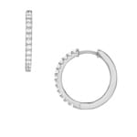 Fossil Hoop earrings Ellis All Stacked Up Silvery  - JA7234040