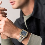 Fossil Crosby Date Bicolour / Blue - FS6161