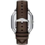 Fossil Crosby Date Silbrig & Grün / Braun - FS6150