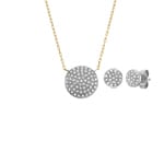 Fossil Damen Schmuckset Glitz Disc - JF04815SET