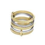 Fossil Ring All Stacked Up - JF04592998