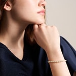 Fossil Ellis Armband Pave Glitz Messing  - JA7343710