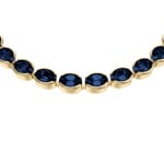 Fossil Ellis Armband Pave Glitz Messing Blau - JA7345710