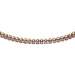 Fossil Ellis Bracelet Pavé Glitz Laiton Violet - JA7306710