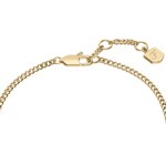 Fossil Ellis Kettenarmband aus Edelstahl goldfarben mit ID-Plakette - JF04979710