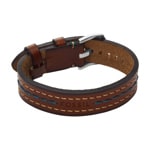 Fossil Everett Bracelet Topstitch Brown - JF04949040