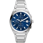 Fossil Everett Chronograph Bleu - FS5795