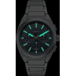 Fossil Everett Chronograph Silvery / Blue 44mm - FS6154