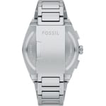 Fossil Everett Chronograph Silvery / Brown 44mm - FS6128