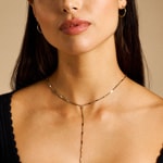 Fossil Chain Necklace All Stacked Up Y-Neck - JF04808710