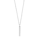 Fossil Necklace Harlow Linear Texture