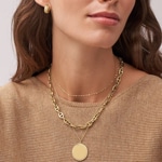 Fossil Necklace Heritage D-Link - JF04521710