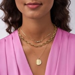 Fossil Necklace Heritage D-Link - JF04521710