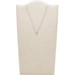 Fossil Necklace Sterling Silver Glitz - JFS00520040