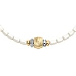 Fossil Harlow Bracelet Rondelles Blanc - JF04994998
