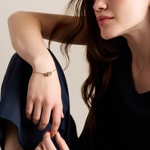 Fossil Harlow Bracelet Rondelles Bicolore - JF04995998