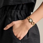 Fossil Harlow Doré / Beige 20mm - ES5483