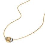 Fossil Harlow Collier Pendentif Rondelles Bicolore - JF04993998