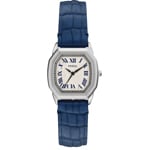 Fossil Harlow Leder Blau Silbrig / Beige