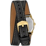 Fossil Harlow Cuir Noir Doré / Beige - ES5404